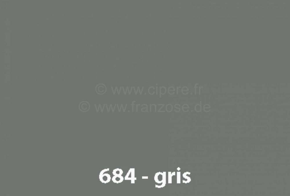 Peugeot - peinture en bombe 400ml, Renault 4L code couleur 684 gris, préparé à la demande