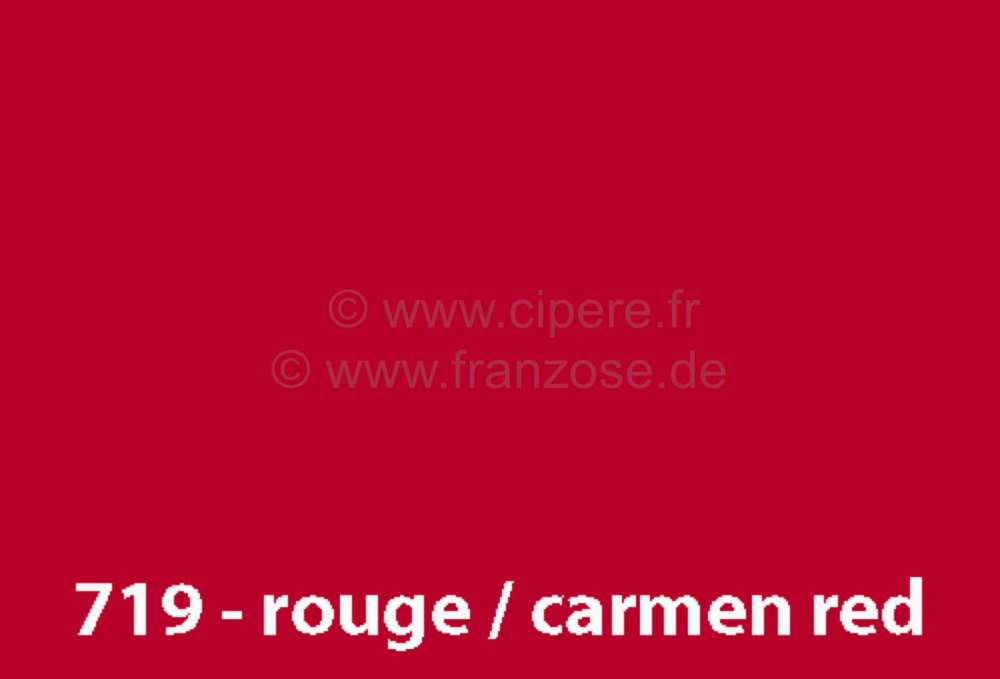 Renault - peinture en bombe 400ml, Renault 4L code couleur 719  rouge, préparé à la demande
