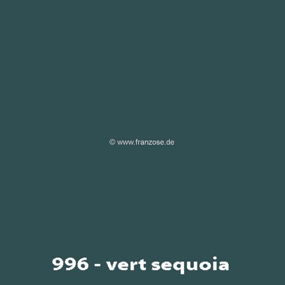 Renault - peinture en bombe 400ml, Renault 4L code couleur 996 vert Sequoia, préparé à la demande