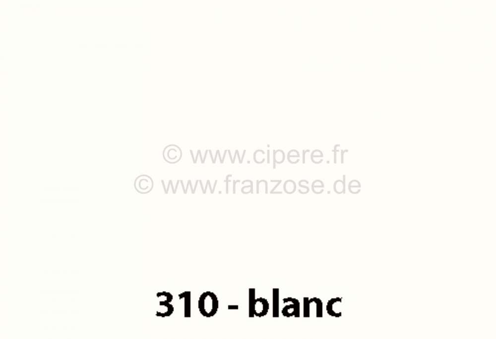 Renault - laque 1000ml, 4L, code couleur 310 blanc, ajouter le durcisseur 20444 (2 x laque pour 1 x 