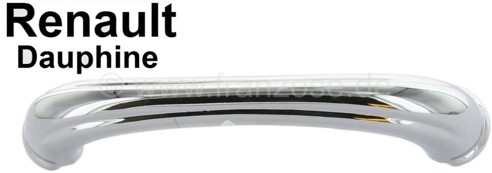Renault - poignée de porte, Renault Dauphine, poignée intérieure chromée de portière