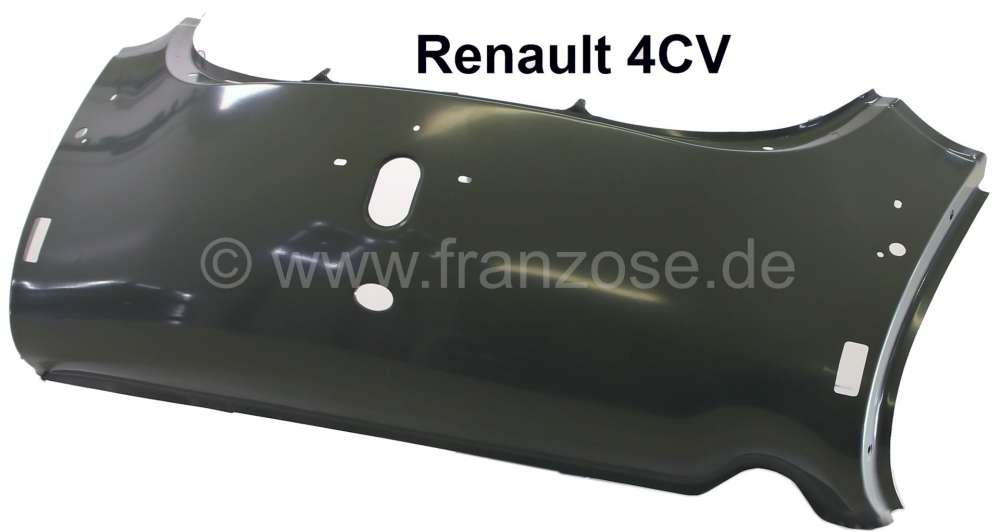 Renault - tôle de réparation de façade arrière, Renault 4CV, refabrication de qualité, avec tou