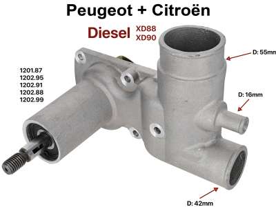 Pompe à Eau Citroën Hy Diesel Peugeot 505 J7 Et J9 Diesel