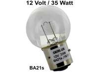 Sonstige-Citroen - ampoule 12volts, culot à baïonnette 3 ergots, 35 Watt