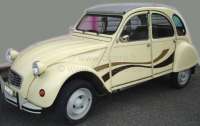 citroen 2cv autocollant serie speciale weekend kit suisse P17534 - Photo 1