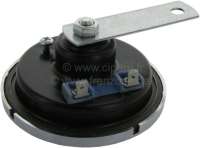 Citroen-2CV - klaxon 6 volts, universel, diamètre 91mm, homologation E3