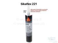 Alle - Sikaflex 221, colle mastic d'étanchéité en cartouche, 300ml, pour des joints à forte a