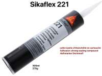 Sonstige-Citroen - Sikaflex 221, colle mastic d'étanchéité en cartouche, 300ml, pour des joints à forte a