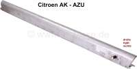Citroen-2CV - bas de caisse droite 2CV fourgonnette, refabrication simple, longueur 100cm