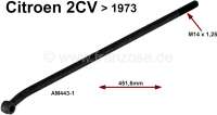 Citroen-2CV - barre de direction, 2CV, AK, Ami jusque 1973, long. 451,6mm., identique droite et gauche, 