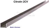 Citroen-2CV - caisson sous la banquette arrière, Citroën 2cv, renfort de plancher entre la cuvette du 