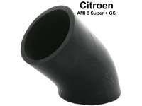 Citroen-2CV - durite d'entrée d'air au filtre à air, Citroën AMI8 Super et GS, modèle avec boîtier 