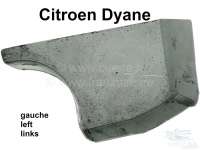 citroen 2cv carrosserie arriere fond coffre dyane tole reparation renfort P16655 - Photo 1
