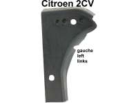 Citroen-DS-11CV-HY - tôle de renfort gauche du fond de coffre au panneau de feux arrières, 2CV. Made in Europ