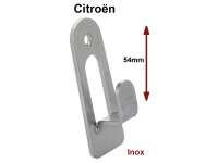 Citroen-2CV - crochet de ceinture de sécurité, 2CV, en Inox au lieu du plastique d'origine, fixation a