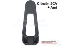 Citroen-2CV - fixation de ceinture de sécurité au pied milieu, Citroën 2CV et Ami, rangement pour cei