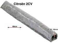 Citroen-2CV - gaine chauffage en feutre avec spirale métallique. Longueur: environ 60 cm, diam. int. 55