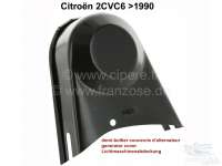Citroen-2CV - demi-boîtier couvercle d'alternateur, 2CV6 (sur boîtier de ventilateur). AM532-60A