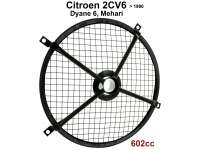 Citroen-2CV - grille de protection de ventilateur, Citroën 2CV6 moteur 602cm3, fixation 4 vis, refabric