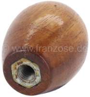 citroen 2cv commande boite vitesse pommeau en bois chevrons P18170 - Photo 3