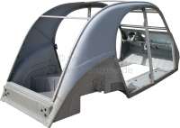 Citroen-2CV - coque habitacle, Citroën 2CV, sans ouverture pour vitre de custode, comme 2cv Spécial à