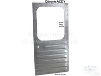 Citroen-2CV - porte de coffre droite, ACDY, refabrication, traitement anti-rouille par électrolyse. Mad