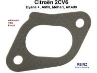 Citroen-2CV - joint de tubulure admission 2CV6, amélioré, fabrication spéciale de REINZ. Made in Germ