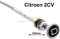 Alle - tirette de démarreur, Citroën 2cv, câble avec bouton 