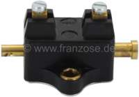 Citroen-2CV - contacteur de feu de stop universel. Le contacteur laisse passer le courant en phase sans 