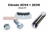 citroen 2cv eclairage clip fixation reflecteur 2cv6 2cv4 hy agrafe en metal sur P14695 - Photo 1