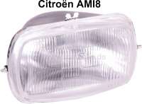 Citroen-2CV - réflecteur de phare, AMI 8, refabrication sans homologation, qualité médiocre mais sans