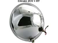 Citroen-DS-11CV-HY - réflecteur de phare H4, Citroën 2CV, HY, l'unité, refabrication made in India