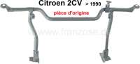 Citroen-2CV - support de phare, Citroën 2CV de 1977 à 1990, potence 3ème modèle, modèle large, conv