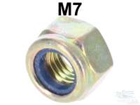 Citroen-2CV - écrou autobloquant M7, bichromaté, galvanisation jaune