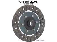 citroen 2cv embrayage disque dembrayage 2cv6 a partir 031982 diametre P10089 - Photo 1