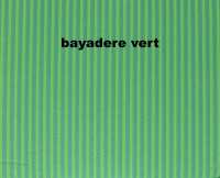 Alle - habillage de siège, Citroën 2CV, tissus bayadère rayé vert, bonne qualité, l'unité. 