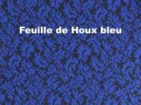 Citroen-2CV - garniture de siège bleu, Citroën Ami 6, tissus modèle Feuille de Houx bleu, kit pour re