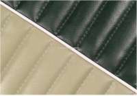 Citroen-2CV - garnitures de sièges, Citroën 2CV6, jeu complet (avant + arrière + panneaux de porte), 