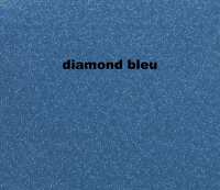 Citroen-2CV - garnitures de sièges, jeu complet (avant + arrière), Citroën 2CV AZAM, tissus bleu (Ble