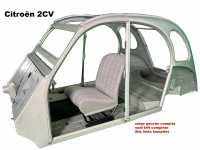 citroen 2cv habillages sieges siege gauche complet garniture ecossais P18468 - Photo 1