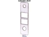 Citroen-2CV - enjoliveur, Citroën 2cv, pour boutons de commande rectangulaires à droite du compteur, e