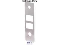 Citroen-2CV - enjoliveur, Citroën 2cv, pour boutons de commande rectangulaires à droite du compteur, e
