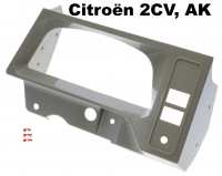 citroen 2cv habillages tableau bord gris 1990 boitier plastique P18941 - Photo 1