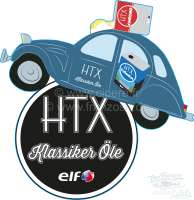 Peugeot - huile moteur TOTAL/elf 20W50, huile HTX spéciale collection, pour les moteurs essence des