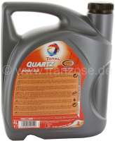 Citroen-2CV - huile moteur TOTAL Quartz 5000, 20W50, huile adaptée aux voitures anciennes, par exemple 