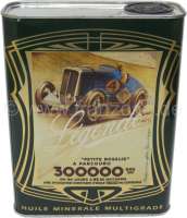 Citroen-2CV - huile moteur Yacco 15W50, 2 litres. Une des rares huiles en 15W50 qui soit encore produite