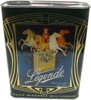 Citroen-2CV - huile moteur Yacco 15W50, 2 litres. Une des rares huiles en 15W50 qui soit encore produite