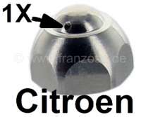 Alle - gicleur de lave-glace chromé, Citroën, tête de gicleur chromée, seulement partie supé