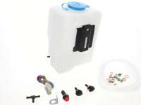 Peugeot - réservoir de lave-glace, modèle adaptable avec pompe électrique 12 volts, bouton élect