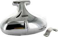 Citroen-2CV - queue de carpe sur sortie d'échappement, fonte d'aluminium poli, 2CV, (adaptable Traction